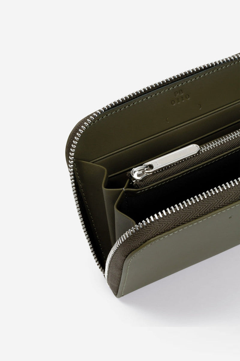 CM3.1 LEATHER WALLET / DARK OLIVE