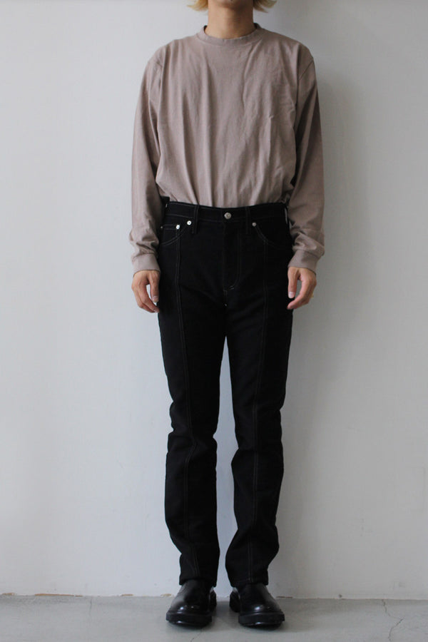 BONANZA TROUSER  / BLACK CONTRAST [70%OFF]