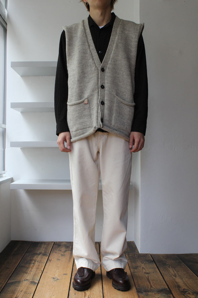MARIUM VEST / OATMEAL [60% OFF]