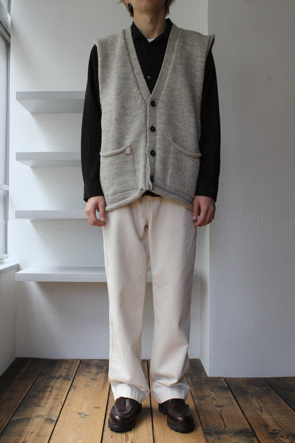 MARIUM VEST / OATMEAL [60%OFF]
