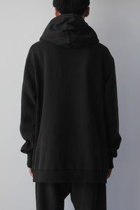 PUFF LOGO HOODIE / FADED BLACK [30%OFF]