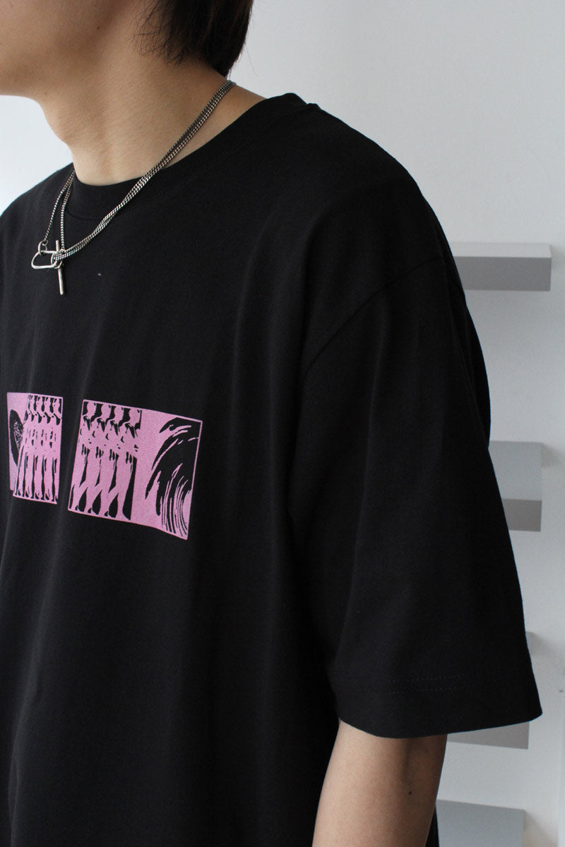 ALT UNIVERSE SS TEE / BLACK [50%OFF]