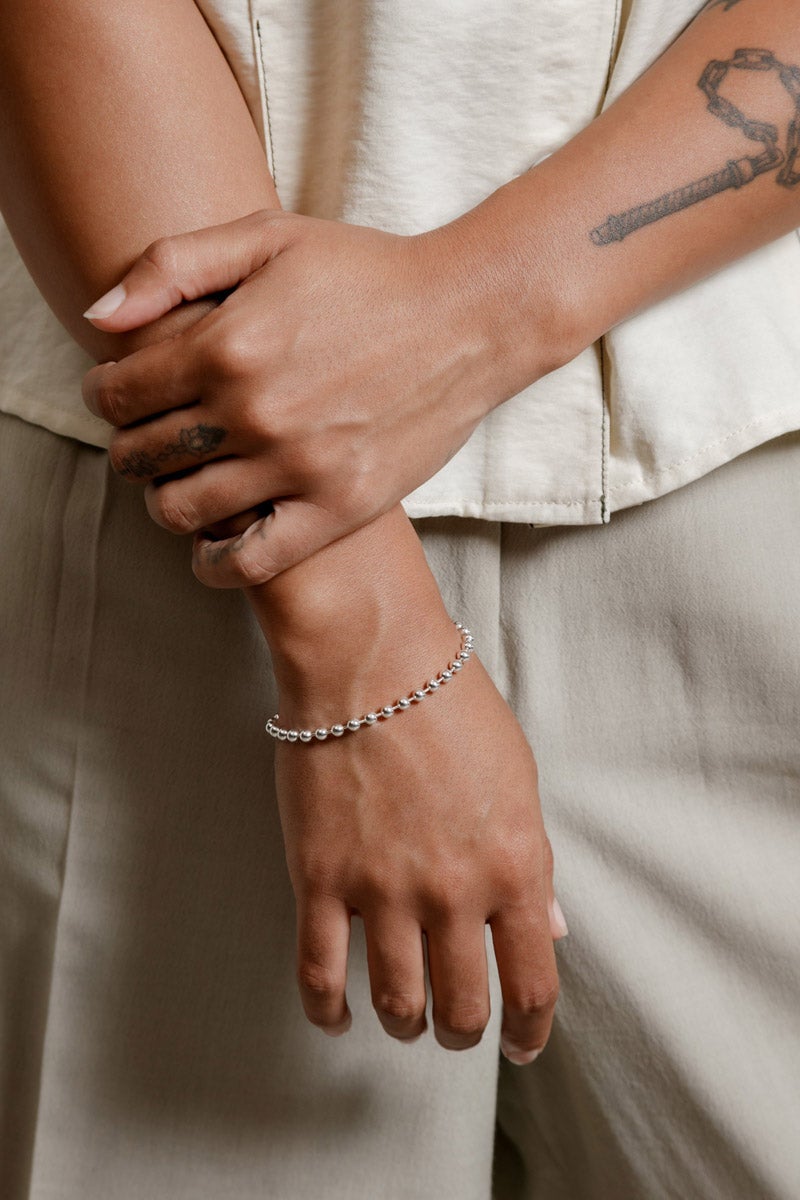 BALL BRACELET / STERLING SILVER [30%OFF]