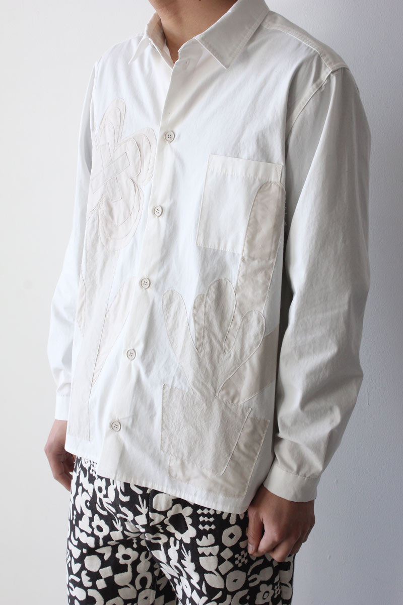 PLANT SHIRT / WHITE [70%OFF]