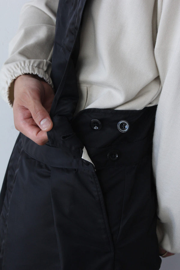 ALL WEATHER NYLON SATIN OVERALL / BLACK [STOCK EXCLUSIVE] [金沢店]