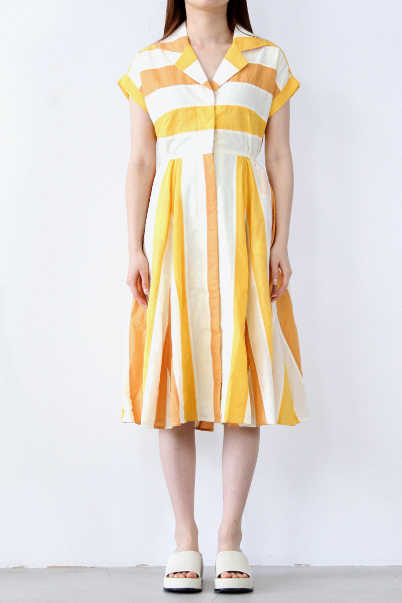 RALLY DRESS / TANGERINE MULTI [90%OFF]