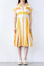Load image into Gallery viewer, RALLY DRESS / TANGERINE MULTI [80%OFF]