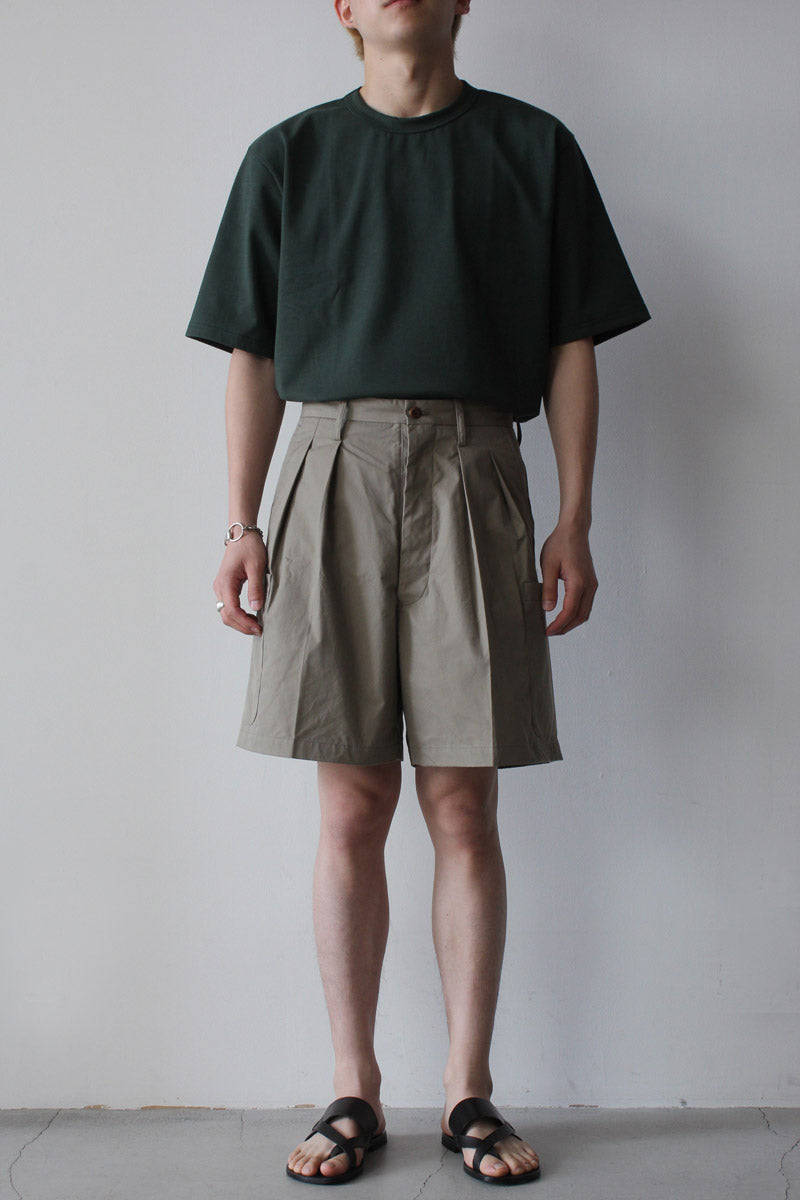 NEAT | MASTERSHIELD COTTON CARGO SHORTS / BEIGE カーゴショーツ – STOCK