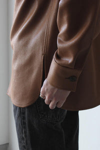 MILLE OVERSHIRT  / PEBBLE BROWN [40%OFF]