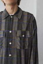 Load image into Gallery viewer, SHIRT ARMY PRINTED CHECK / MULTI