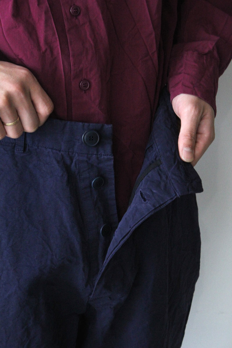 AH PANT - CARD LINO / INK [50%OFF]