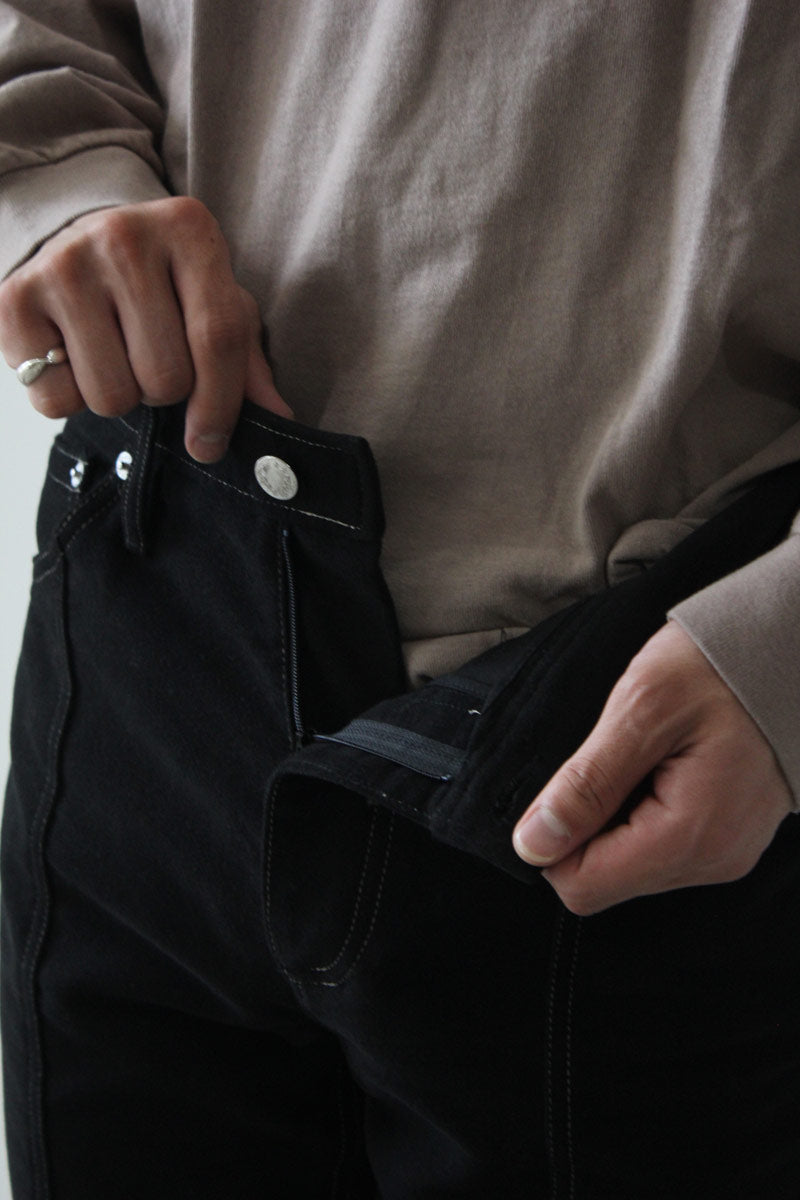 BONANZA TROUSER / BLACK CONTRAST [70% 할인]
