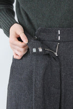 画像をギャラリービューアに読み込む, MARKET WOOL FLANNEL TROUSERS / CHARCOAL