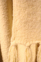 Load image into Gallery viewer, KNITTED SCARF / CANARY YELLOW SILK WOOL