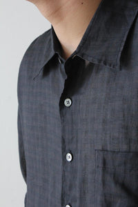 ABOVE SHIRT / NIGHT CHECK PRINT