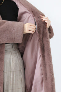CAMILLE COCOON COAT / DUSTY PURPLE [60%OFF]