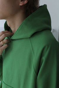 SUPER WEIGHTED HOODIE / BRIGHT GREEN