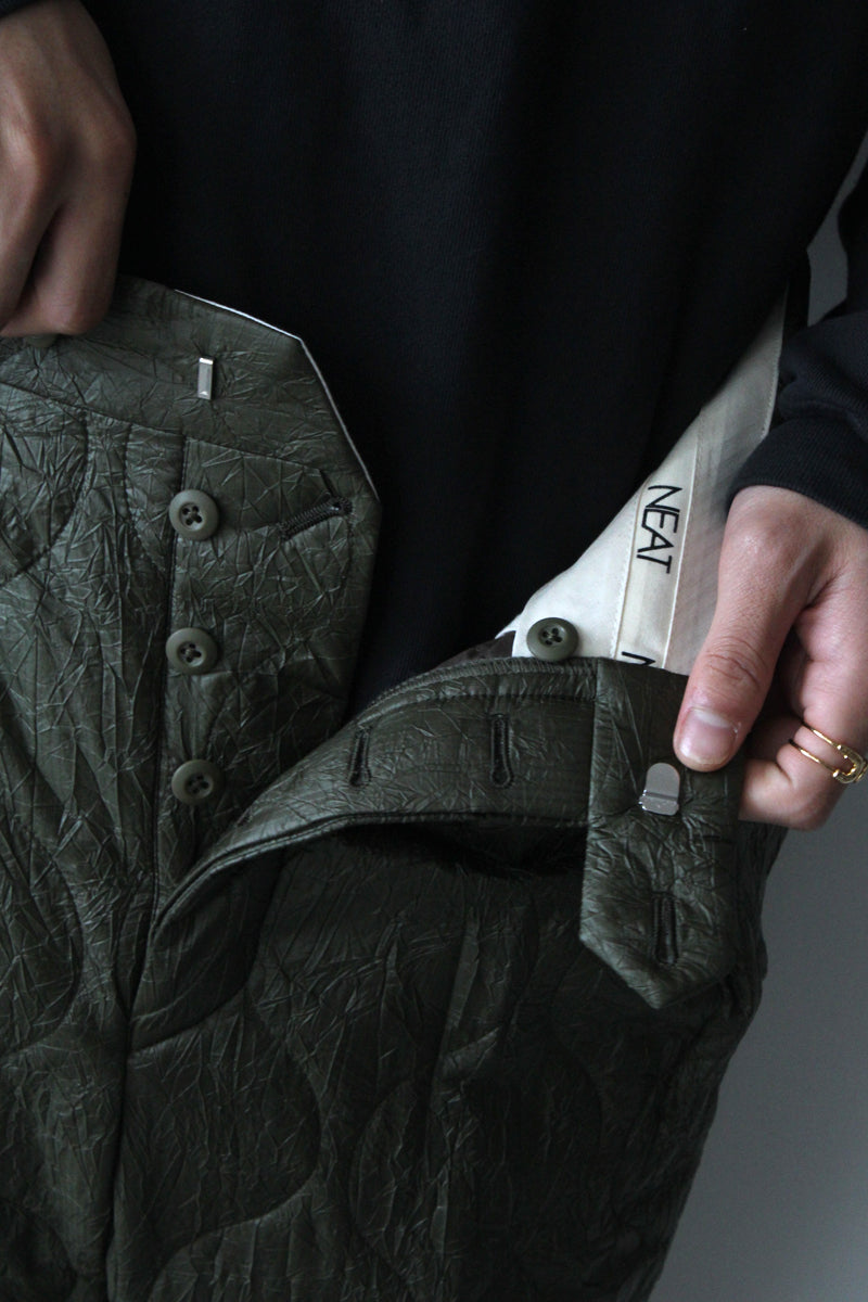 MILITARY GOURD QUILTING STANDARD / OLIVE [가나자와점]
