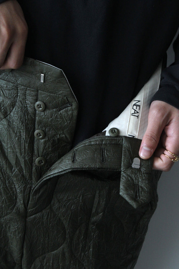 MILITARY GOURD QUILTING STANDARD / OLIVE [金沢店]