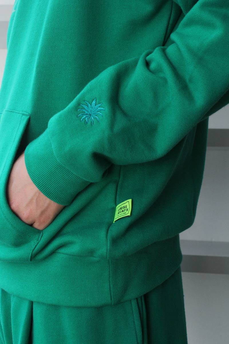 MASATO MAEKAWA - "MEZCAL" HOODIE / GREEN  [60%OFF]