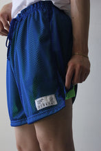 Load image into Gallery viewer, SPORT SHORT / BLUE/LIME [20%OFF]