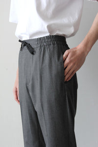 CALVIN RELAX TROUSERS / GREY MELANGE [50%OFF]