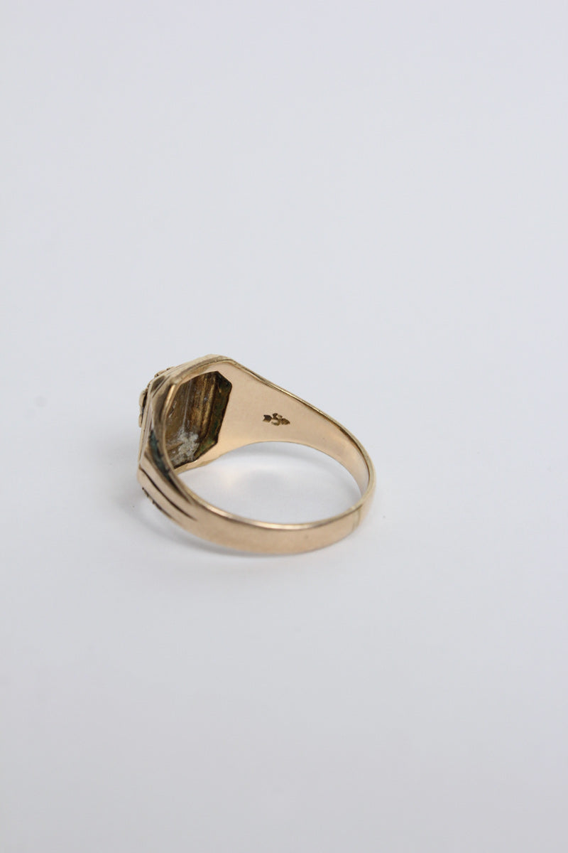36'S 10K GOLD COLLEGE RING 3.62G / GOLD
