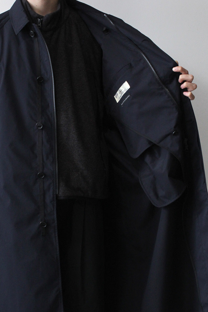 “BIG” COAT &amp; LINER FLEECE JACKET / NAVY/GRAY