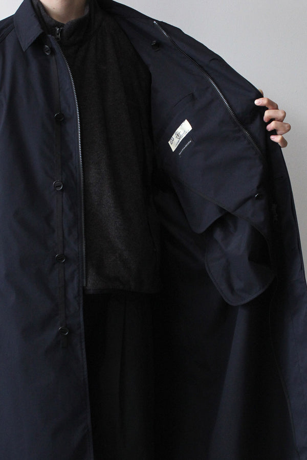 “BIG” COAT & LINER FLEECE JACKET / NAVY/GRAY [50%OFF]