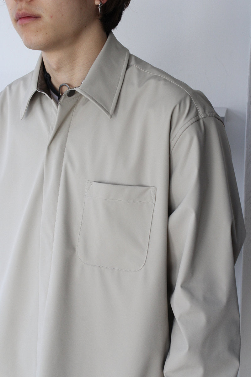 OUR LAGACY | BOX SHIRT / ABOVE SHIRT / DUSTY WHITE MUTED SCUBA