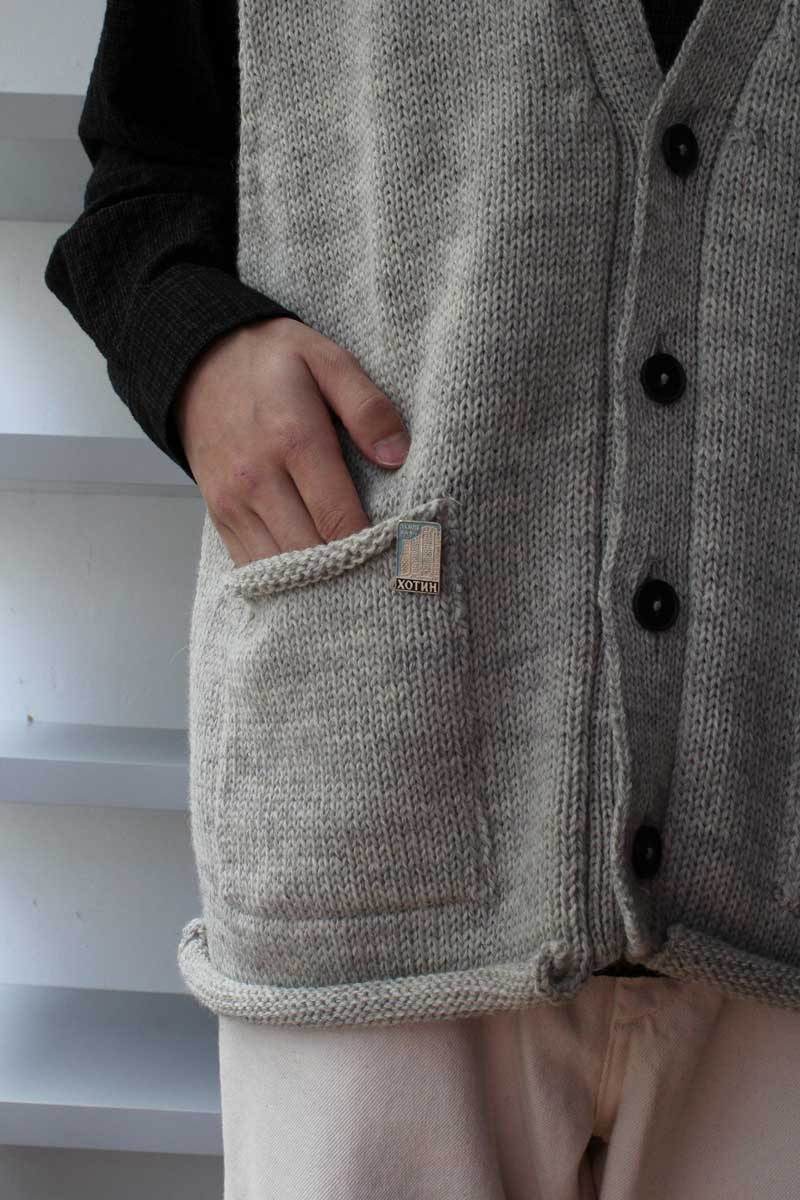 MARIUM VEST / OATMEAL [60% OFF]
