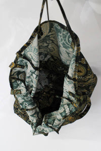 EASY BAG(L) / PAISLER GREEN