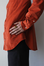 Load image into Gallery viewer, L/S BD SHIRT VS19 / ORANGE CORDUROY [50%OFF]