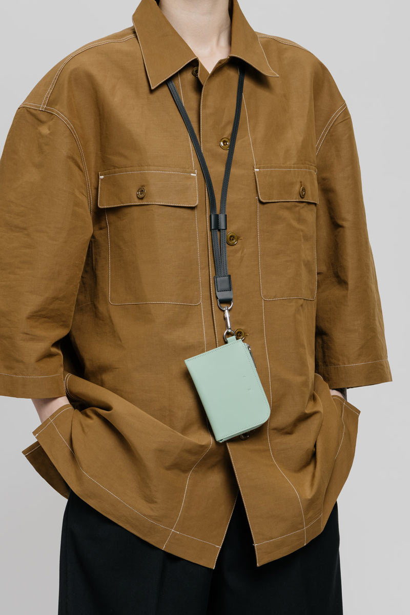 CM52 LEATHER WALLET / JADE