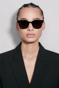 02.2M SQUARE SUNGLASSES / TORTOISE