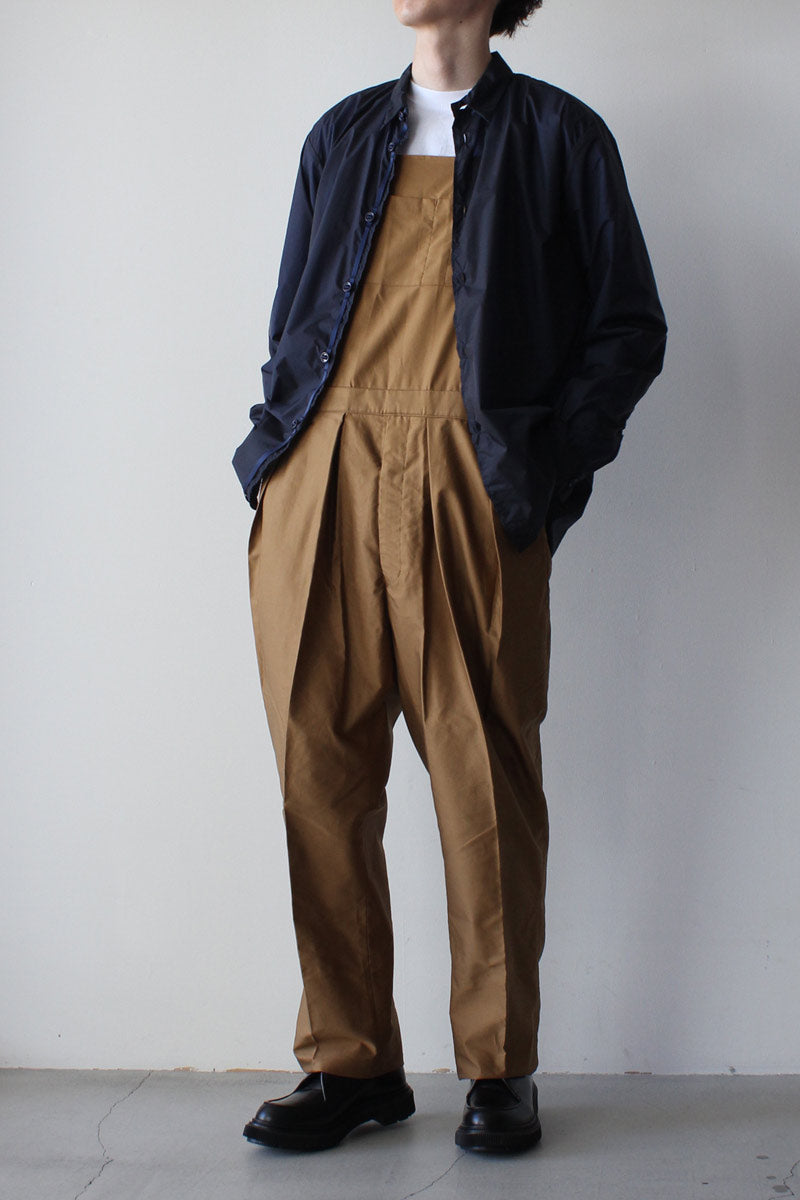 NEAT | GIZA MOLESKIN LIGHT OVERALL / KAHKI ギザモールスキンライト