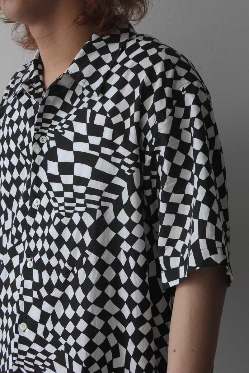 BLAZE SHIRT / CHESS PRINT [50%OFF]