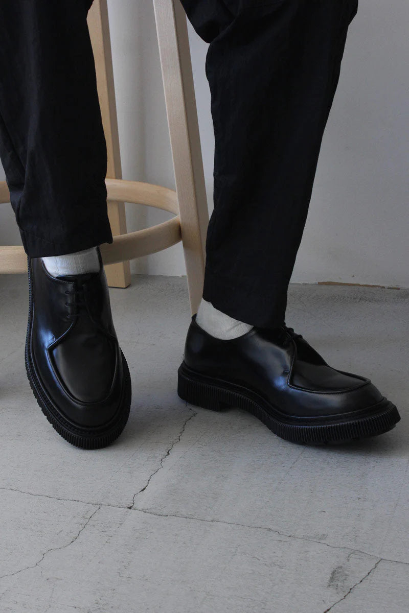 ADIEU | TYPE 124 BLACK CREPE / BLACK インジェクションソールUチップ ADIEU | TYPE 124 BLACK CREPE / BLACK インジェクションソールUチップ