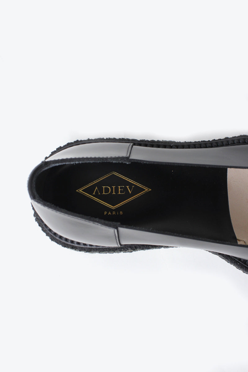 TYPE 176 BALLERINAS NATURAL RUBBER SOLE / BLACK [40%OFF]