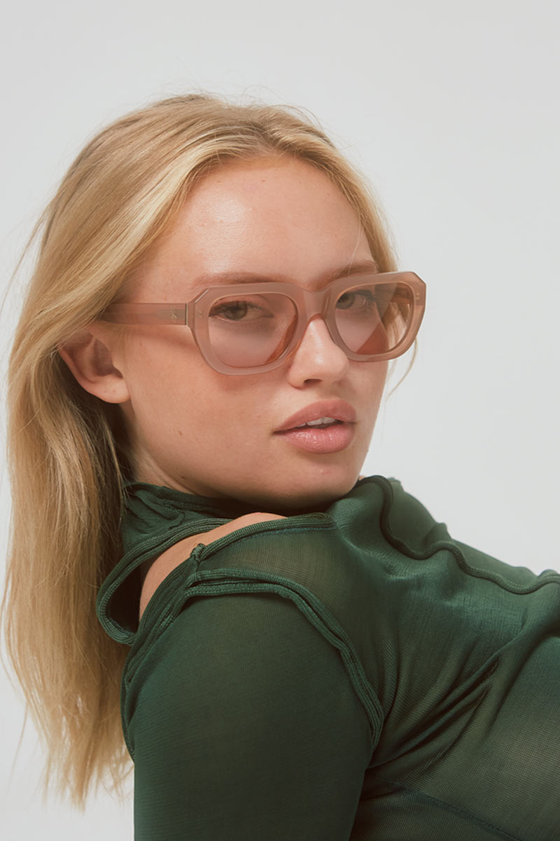 LUCKY DICE SUNGLASSES / MAUVE