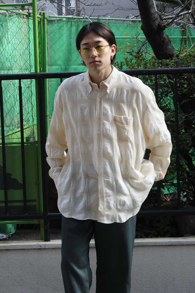 our legacy 23ss borrowed shirt チェックシャツ