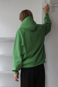 SUPER WEIGHTED HOODIE / BRIGHT GREEN