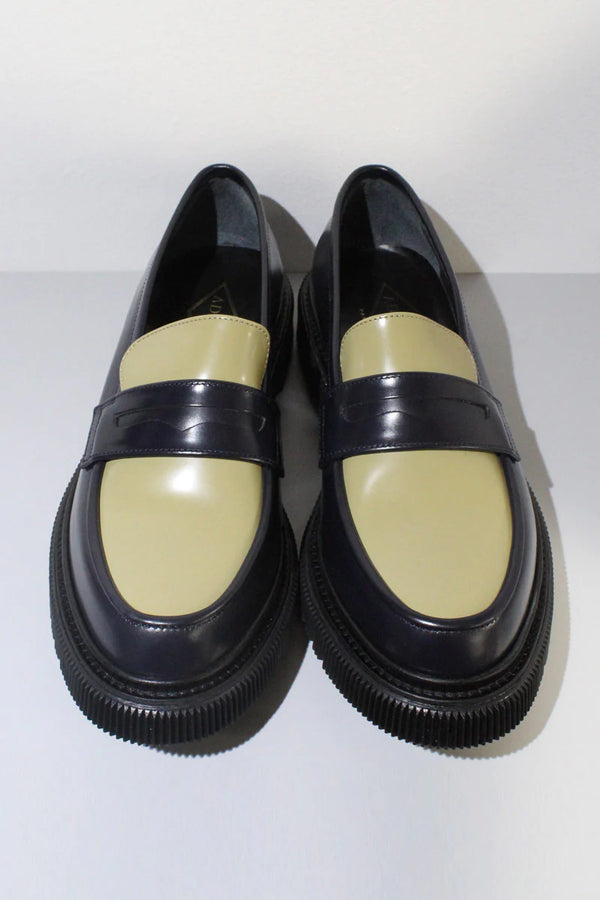 TYPE 159 SPECIAL LOAFER INJECTED TPU RUBBER SOLE  /  NAVY/SAND [STOCK EXCLUSIVE] [50%OFF]