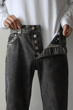 Load image into Gallery viewer, STRAIGHT CUT JEANS / MARBLE WASH [50%OFF]