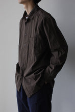画像をギャラリービューアに読み込む, BIG RACCOURCIE SHIRT - PAPER COTTON / EARTH [20%OFF]