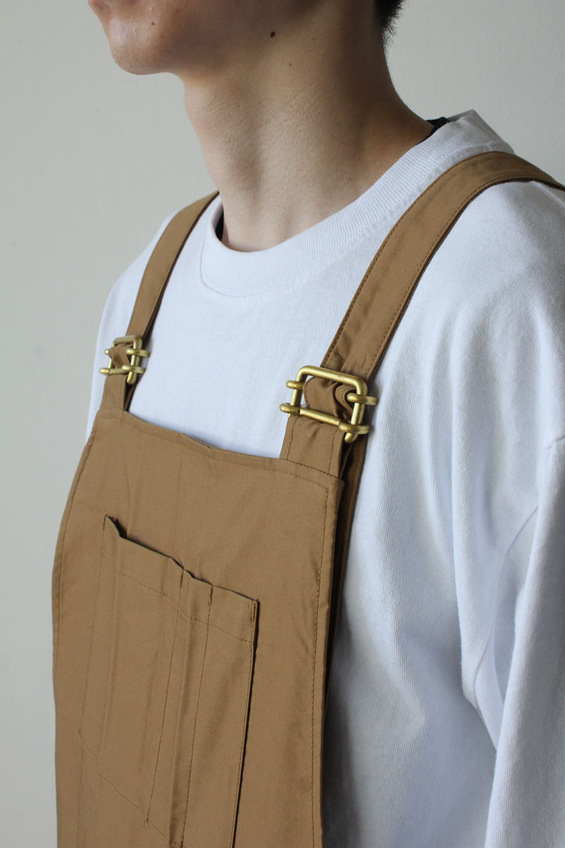 GIZA MOLESKIN LIGHT OVERALL / KAHKI [金沢店]