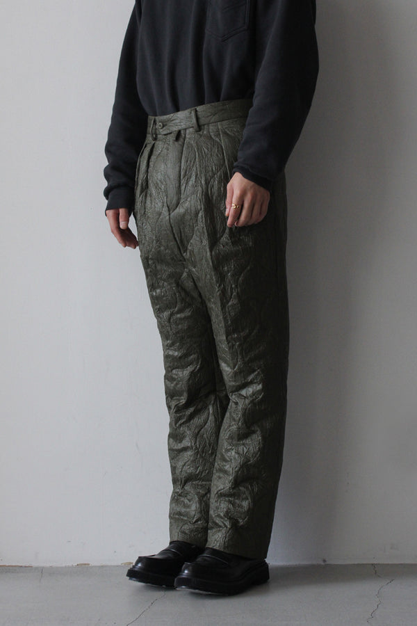 MILITARY GOURD QUILTING STANDARD / OLIVE [金沢店]