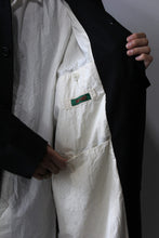 Load image into Gallery viewer, BIG BLOBBY COAT - WVLIN / BLACK
