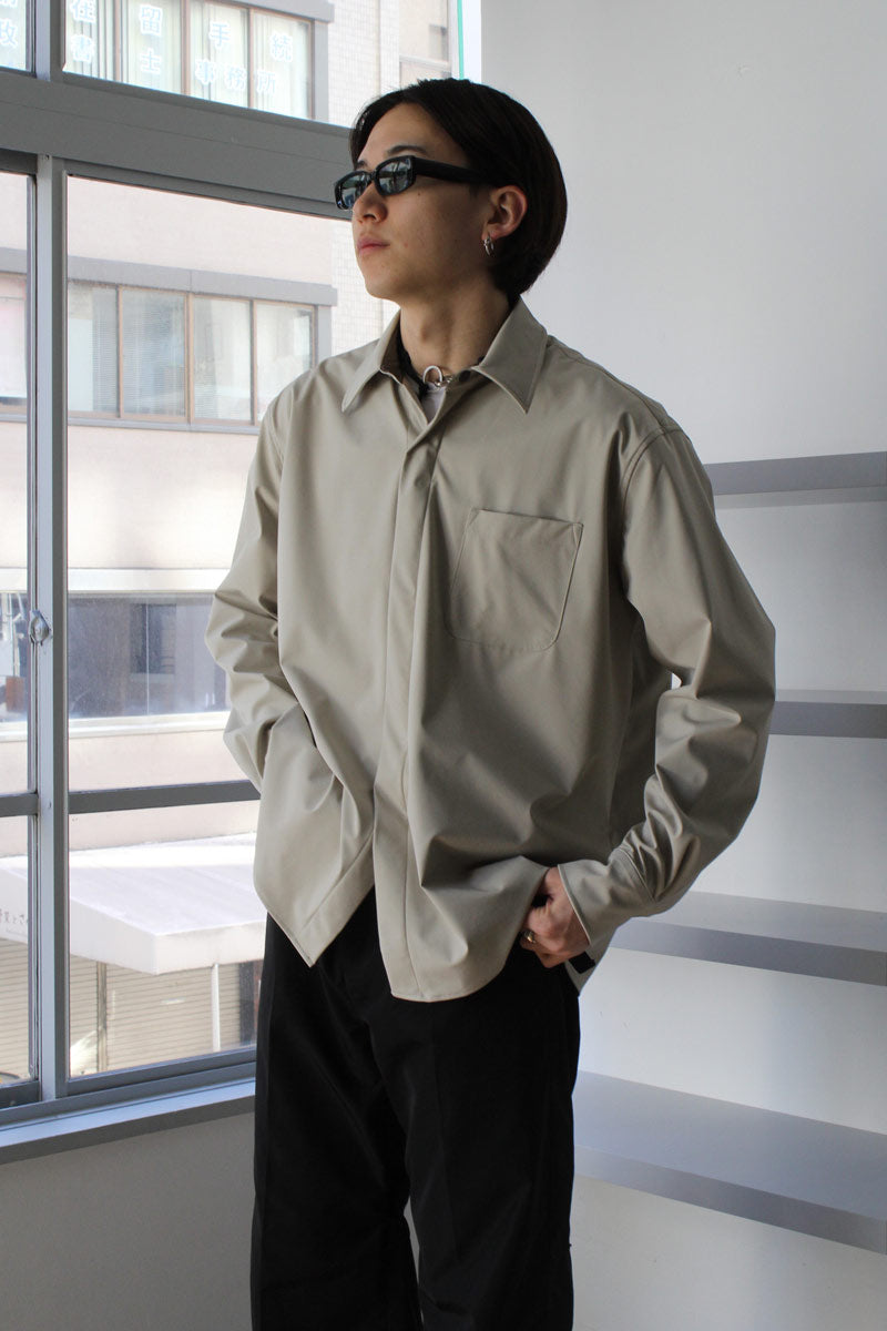 OUR LAGACY | BOX SHIRT / ABOVE SHIRT / DUSTY WHITE MUTED SCUBA OUR LAGACY | BOX SHIRT / ABOVE SHIRT / DUSTY WHITE MUTED SCUBA