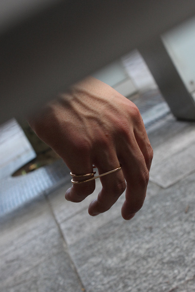 RING NO.303 / 18K GOLD PLATED